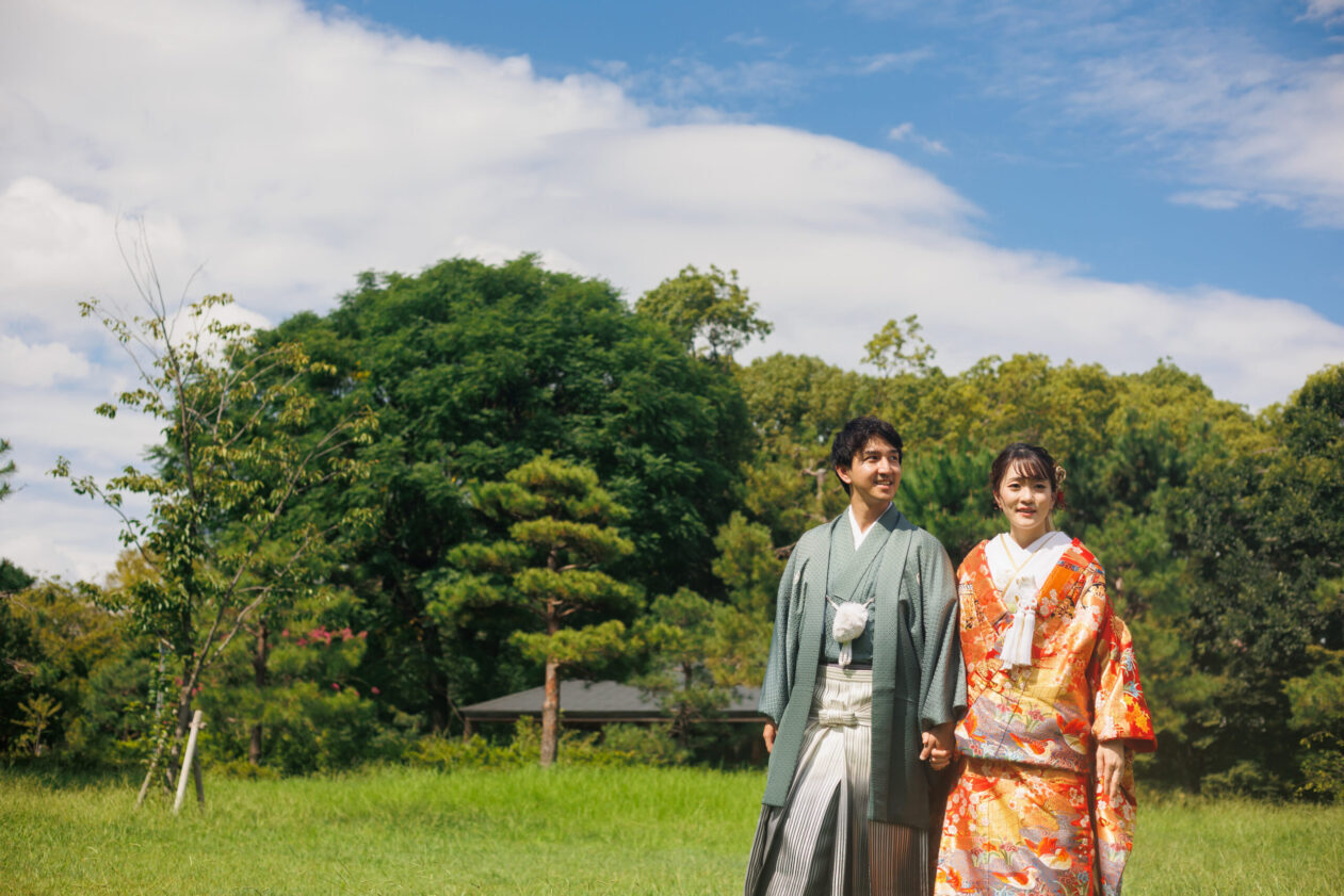 大阪結婚式前撮り　大阪和装前撮り